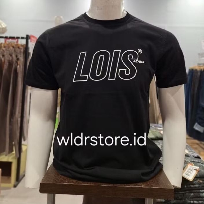LOIS ORIGINAL KAOS PRIA 2426 BLACK