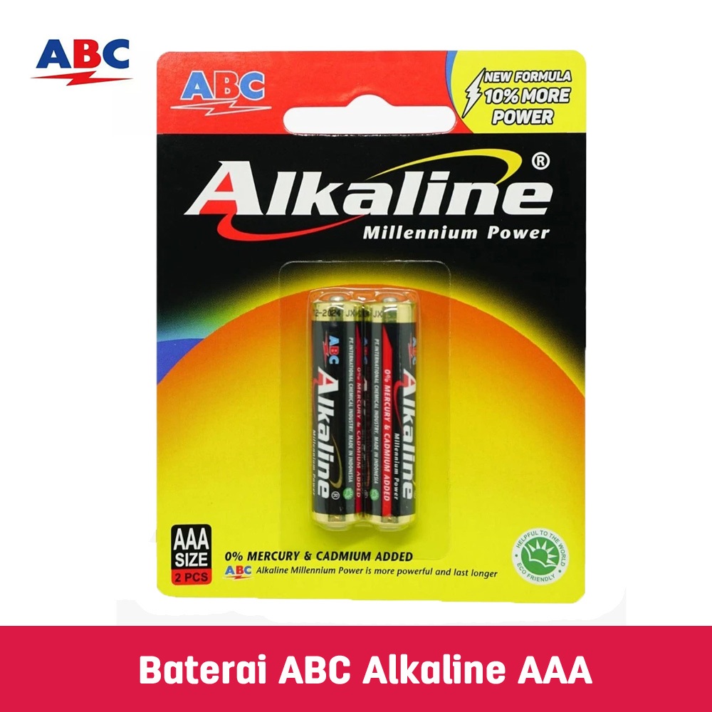 Baterai ABC Alkaline AAA Batere Alkaline ABC Battery ABC Batery Alkaline Baterai A3 Batere LR03 AAA