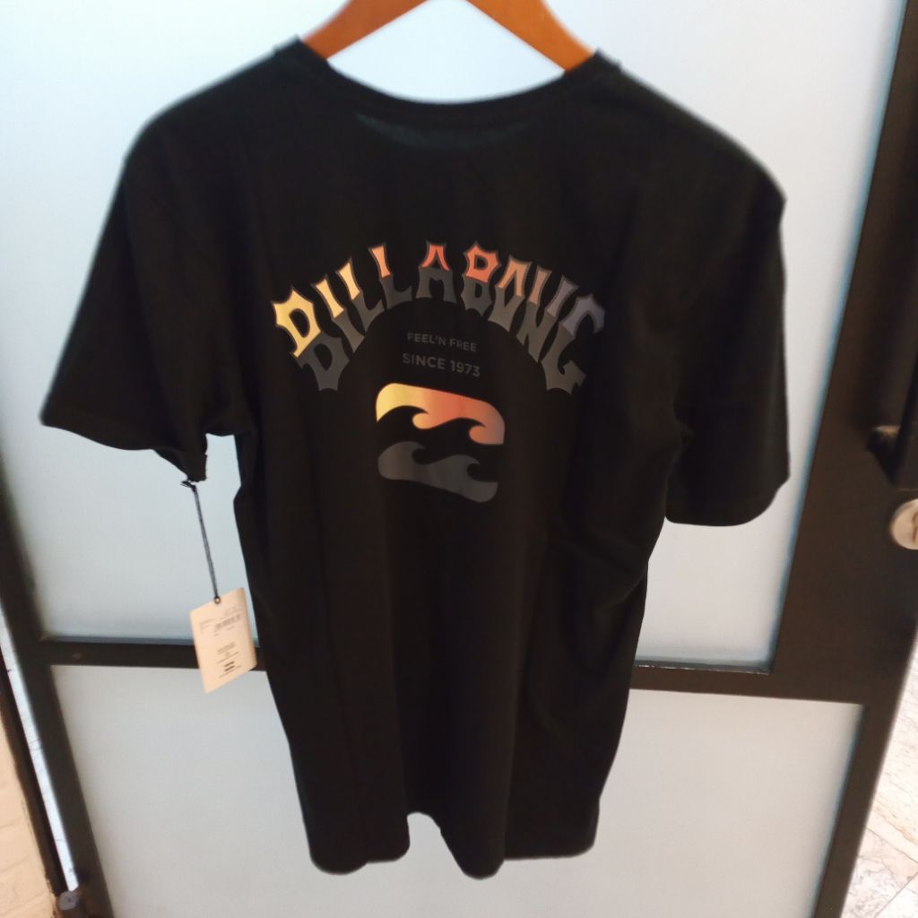 Baju Kaos Billabong Pria Original Black