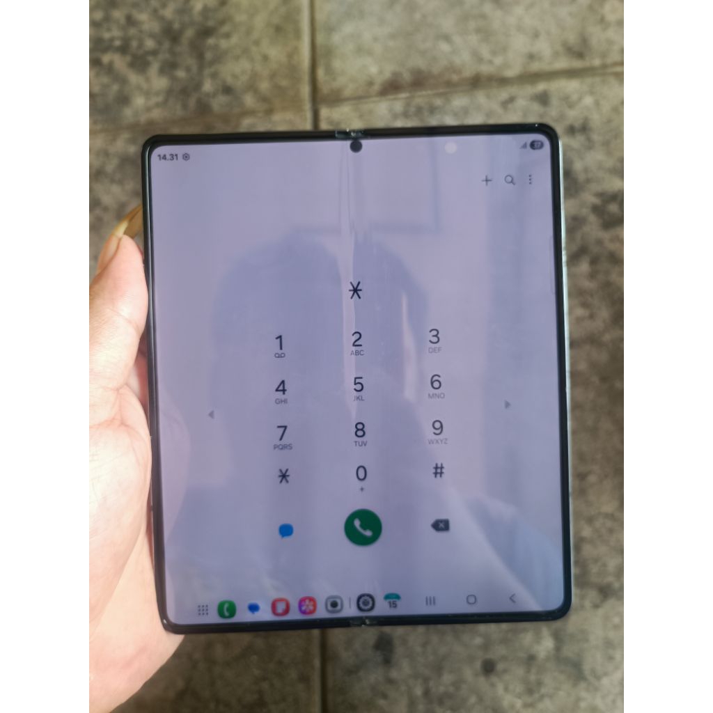 Samsung fold 4 256Gb batangan minus LCD dalem tompel