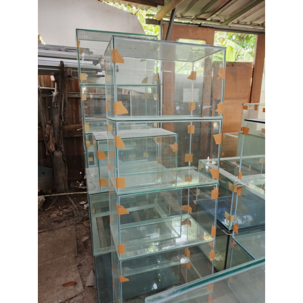 aquarium UK 50x30x30 kaca 5mm