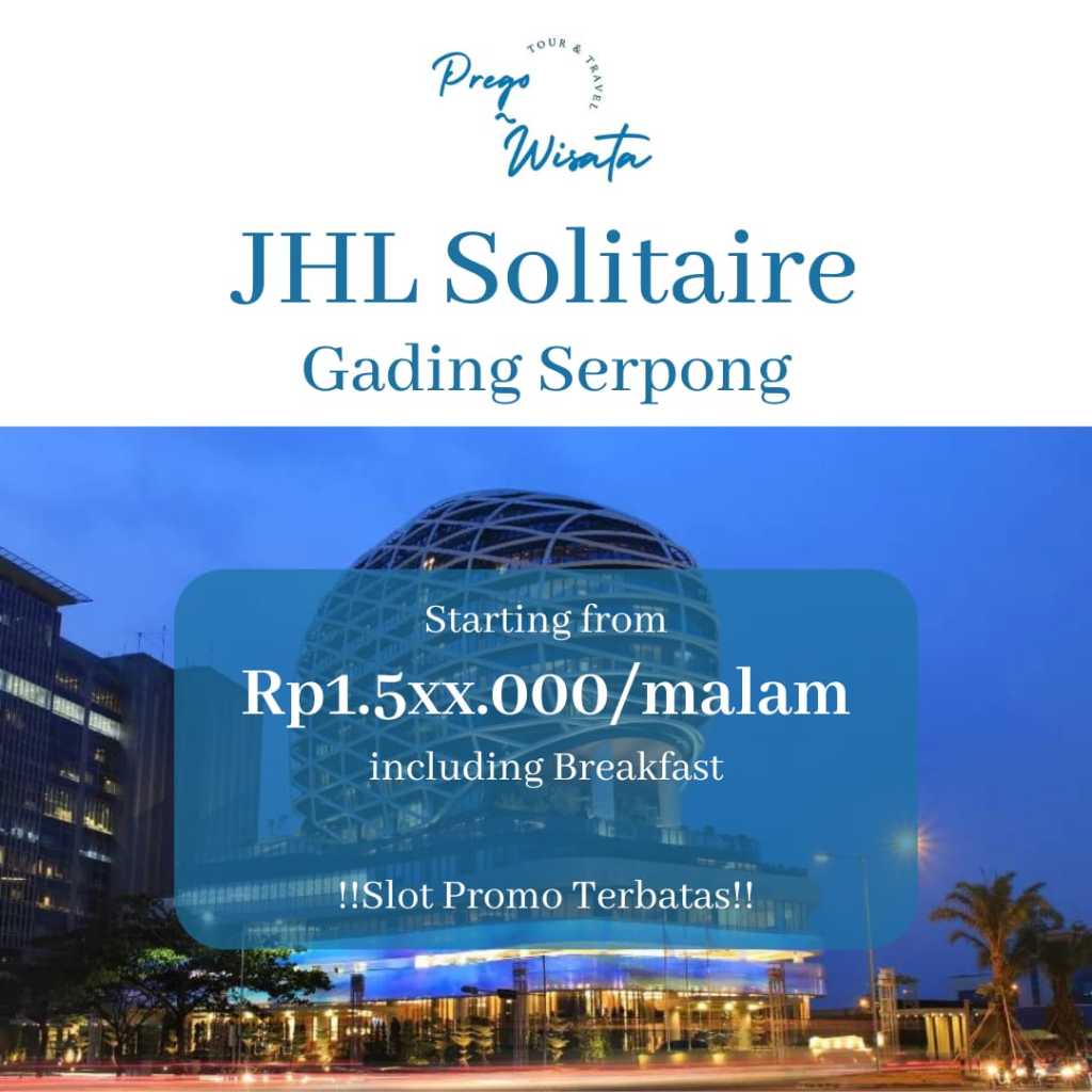 Voucher Hotel JHL Solitaire Gading Serpong