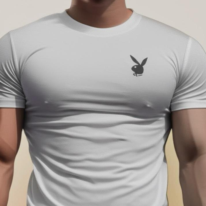 kaos playboy /kaos dalam pria /kaos dalam /kaos oblong pria /baju dalam pria /Kaos Oblong Playboy / 