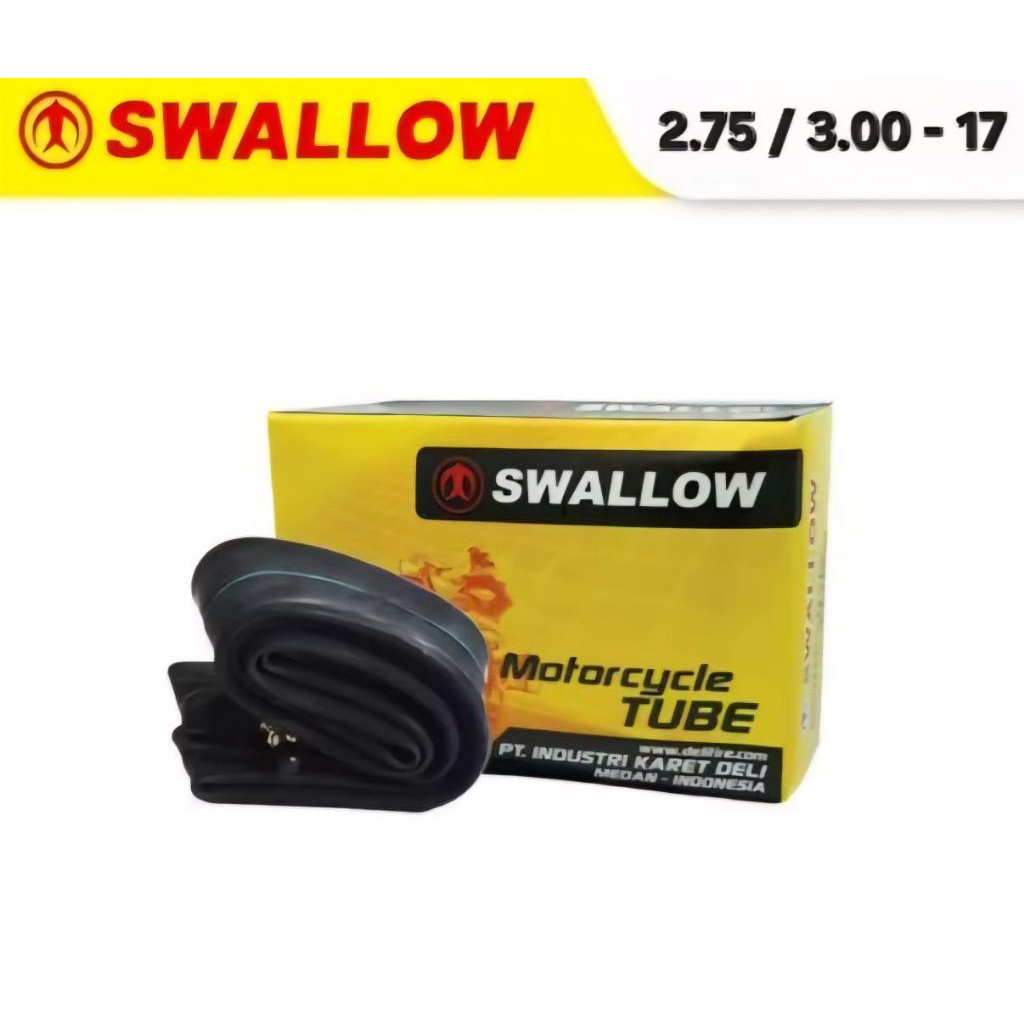 BAN DALAM MOTOR RING 17 UKURAN 275 300 SWALLOW L