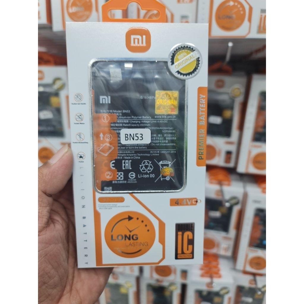 Batre Baterai Batrai Original BN53 Redmi Note 9 pro / Redmi Note 10 pro