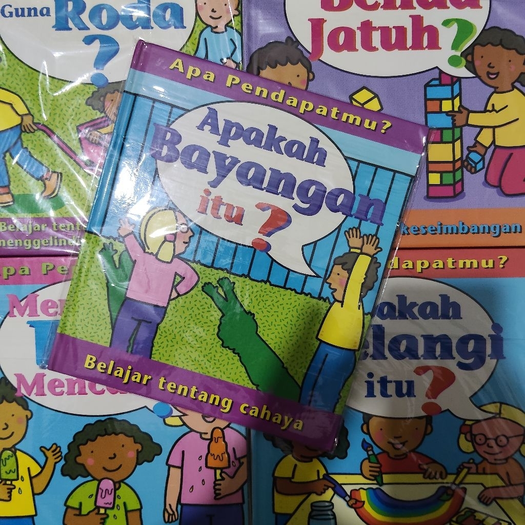 Buku Original • Buku Cerita Anak Sains Seri Apa Pendapatmu? - Kenapa Kapal Mengapung? /  Kenapa Bend