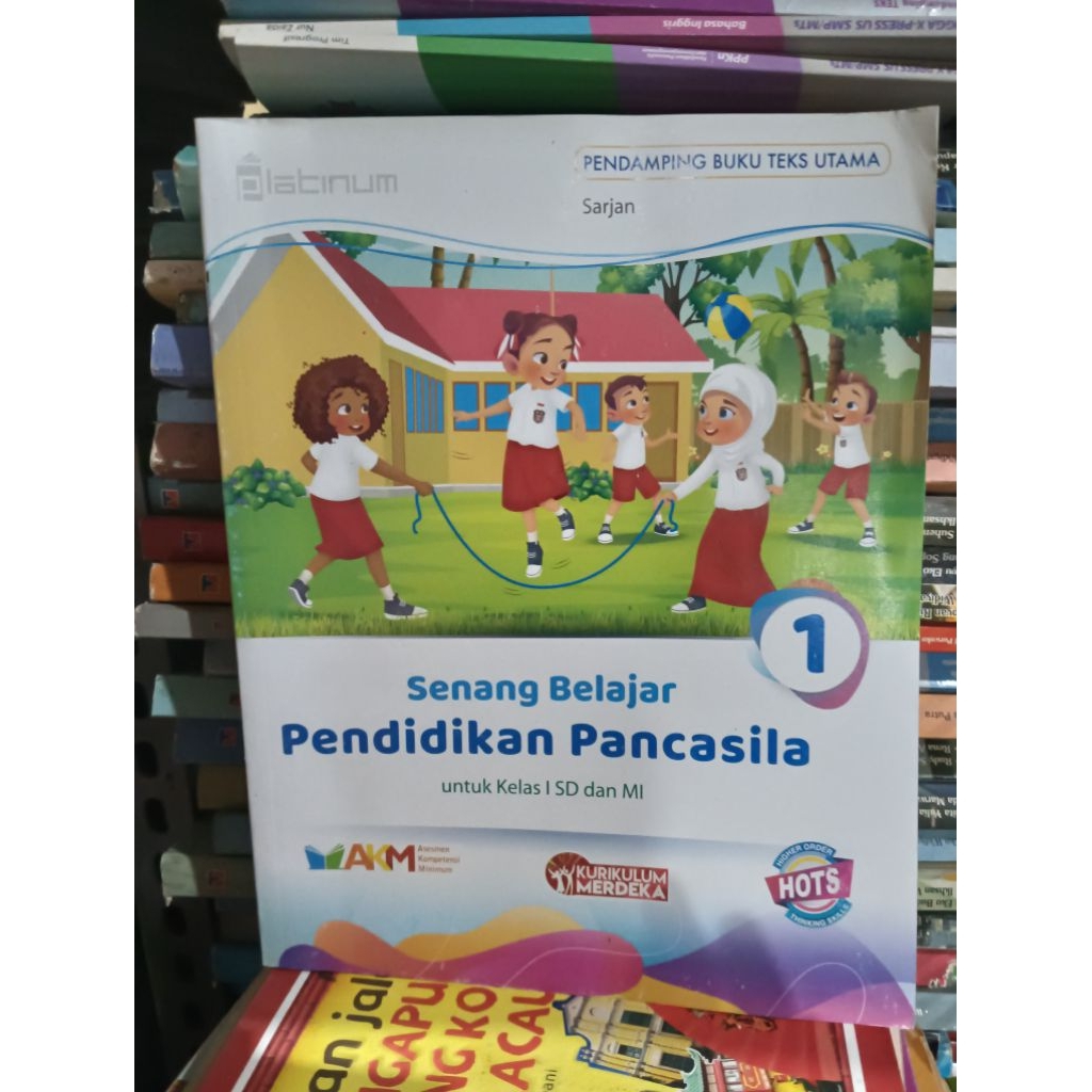 Senang Belajar Pendidikan Pancasila untuk Kelas 1 SD/ MI AKM Kurikulum Merdeka