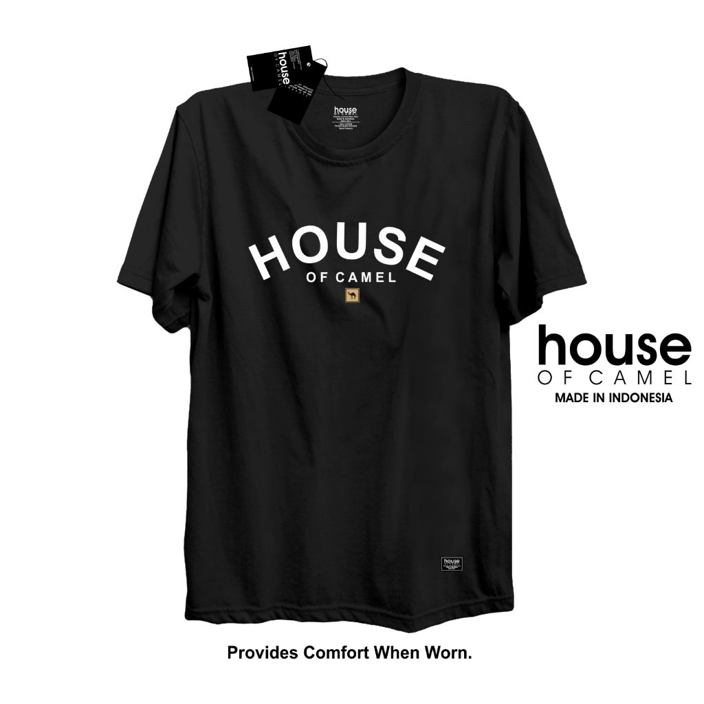 Kaos Distro Original Pria Wanita (Unisex) | CODE HOC02 | By. HOUSE OF CAMEL