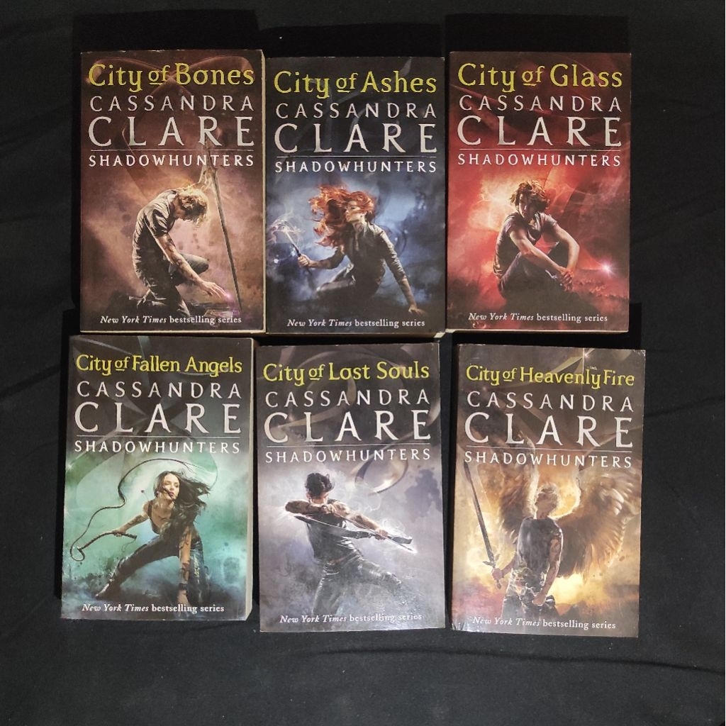 (READY) NOVEL THE MORTAL INSTRUMENT SET CASSANDRA CLARE (ENGLISH)