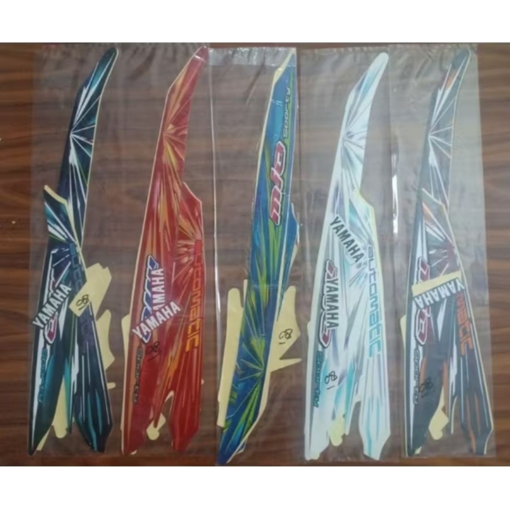 STICKER STRIPING STANDAR MIO SPORTY 2008 LIS BODY MOTOR MIO SPORTY 2008