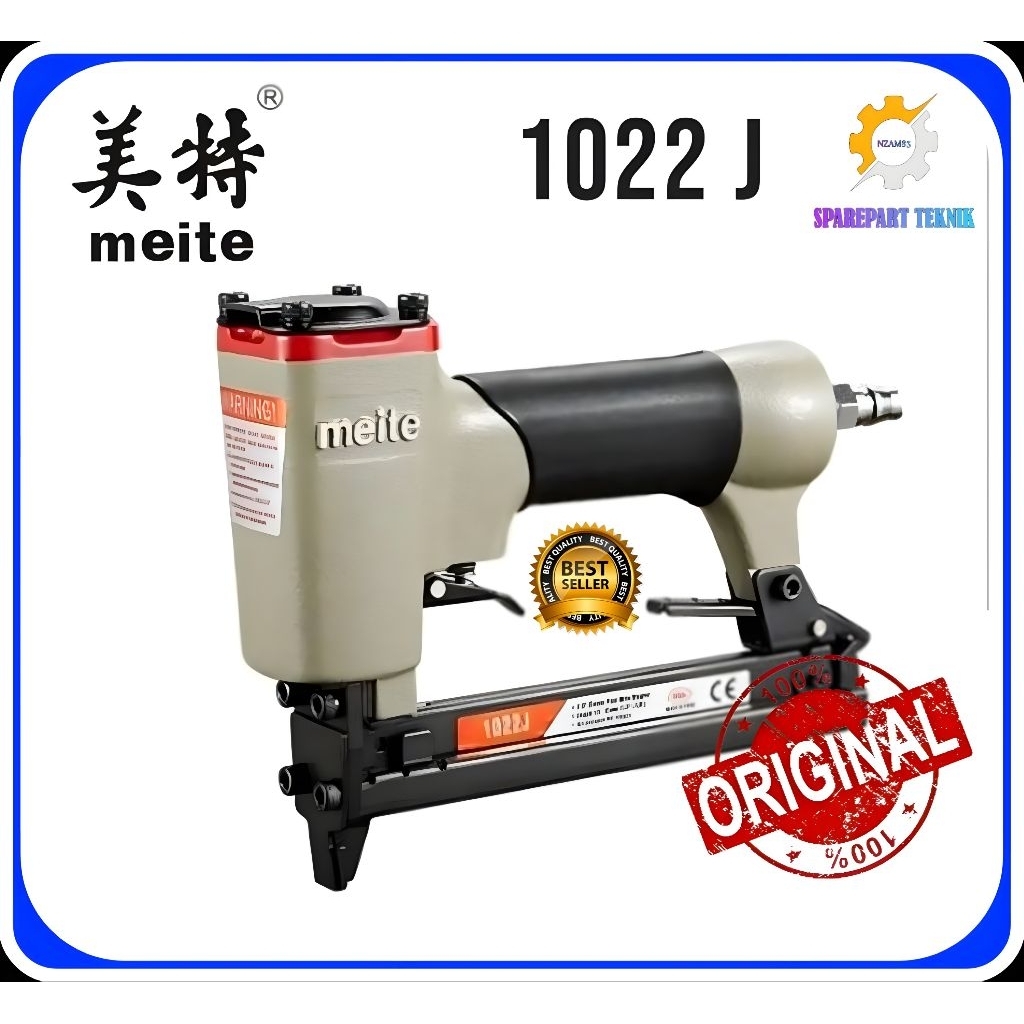 MEITE AIR NAILER 1022 J MESIN PAKU TEMBAK ANGIN 1022J MEITE 1022 J