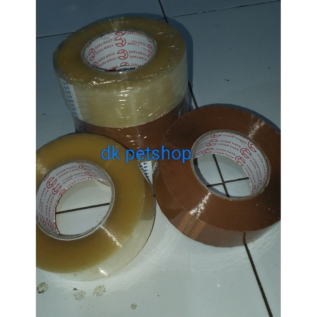 LAKBAN JUMBO 500 YARD ECONOMIS | LAKBAN BENING COKLAT 500 YARD MURAH