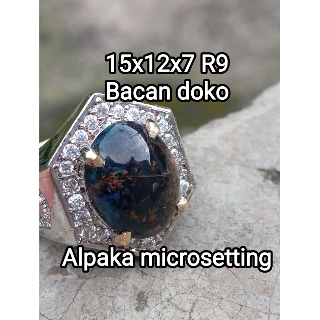 batu bacan/batu garut/bacan kembang