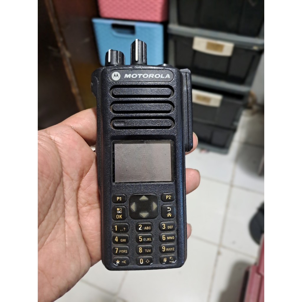 Unit Ht Motorola Xir P8668 Frekuensi 800Mhz Mesin Motorola P8668 Digital Trunking Normal