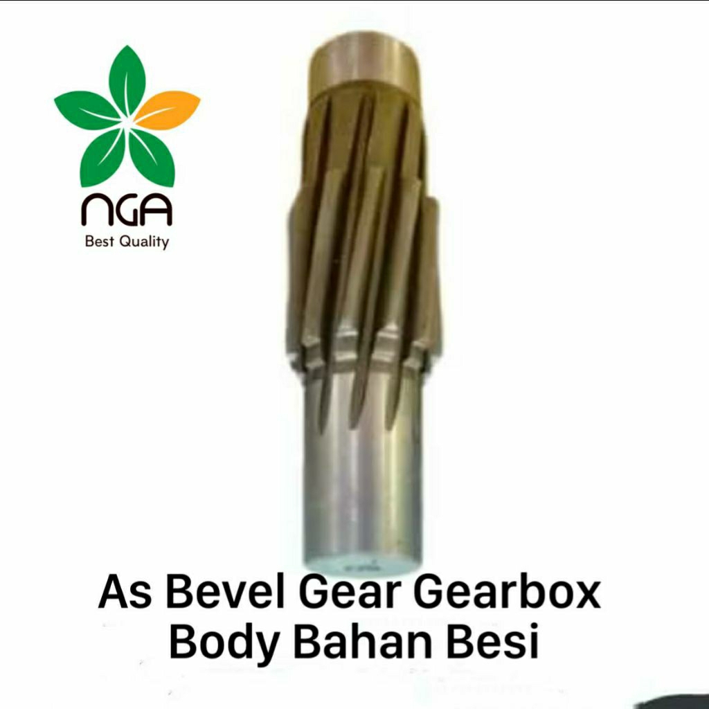 As Bevel Gear Gearbox Body Bahan Besi