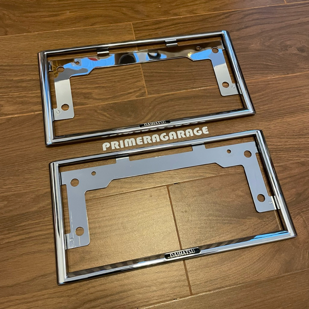 Frame Plate JDM Daihatsu / Frame Plat Nomor Daihatsu JDM Original Made in Japan
