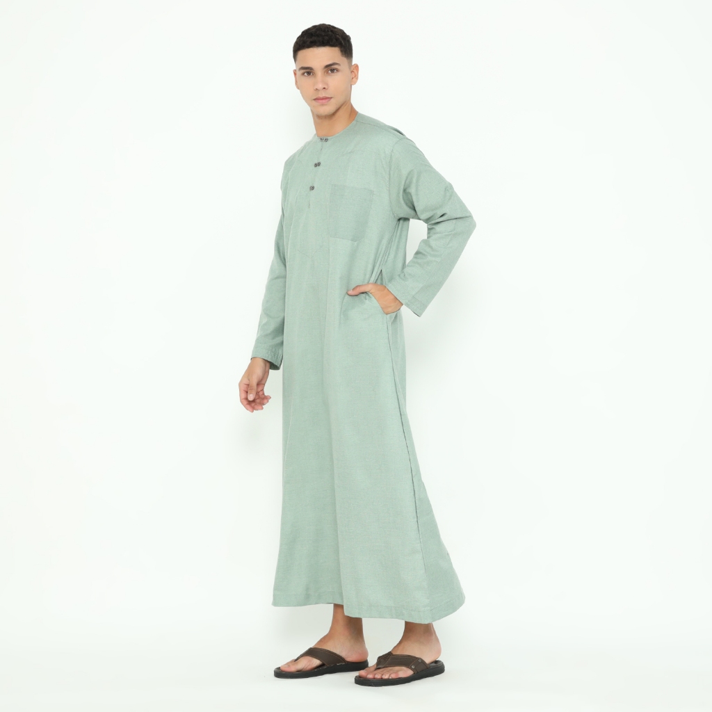 TERBARU SHOHIB GAMIS PRIA PRIA OMAN 02 LENGAN PANJANG