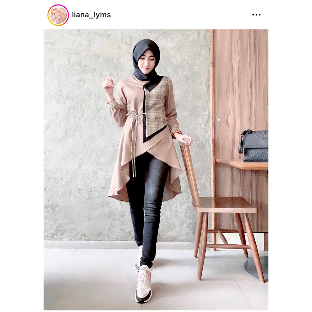 ATASAN BLOUSE KAOS TUNIK DEWASA WANITA MOM