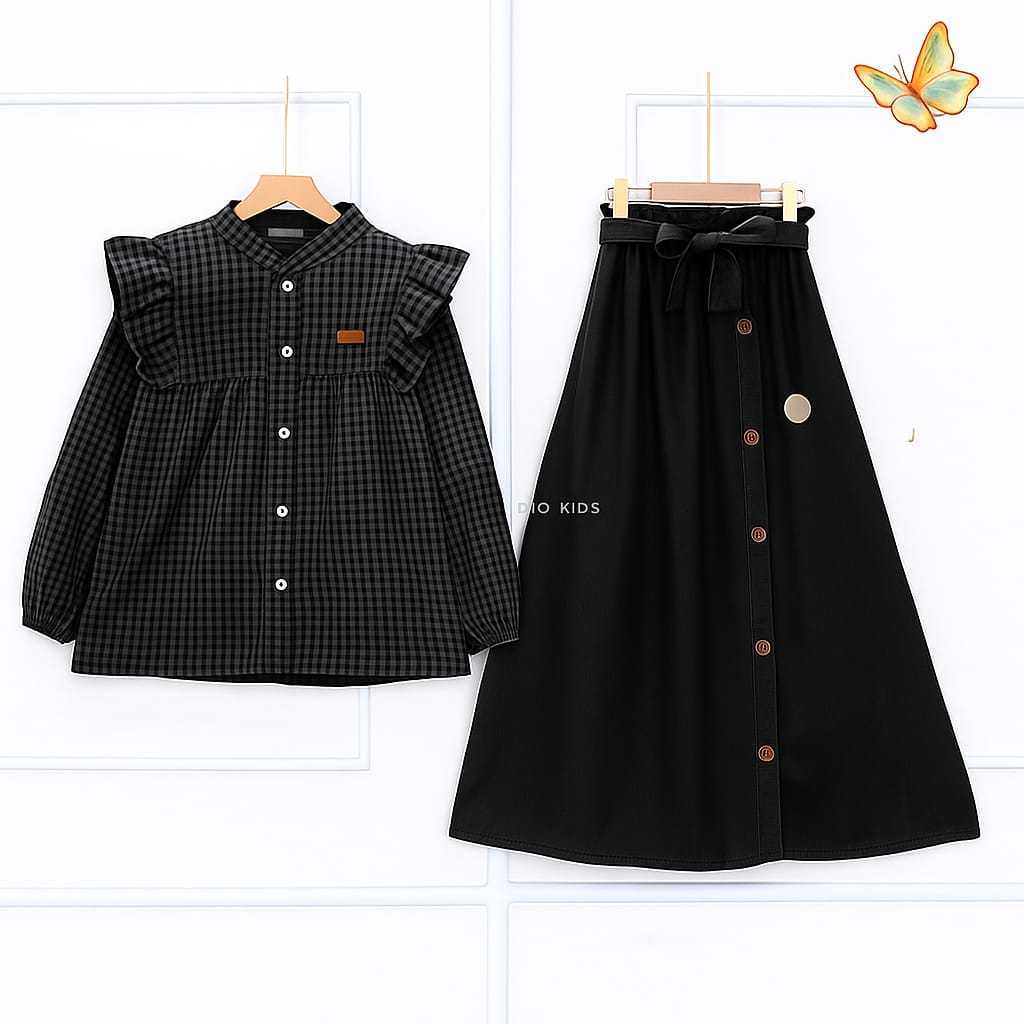 Baju Lebaran Anak Perempuan 2026 Setalan Ansk Set Wanita Lebaran 2026 Swtelan Prempuan Swtelan Cewe 