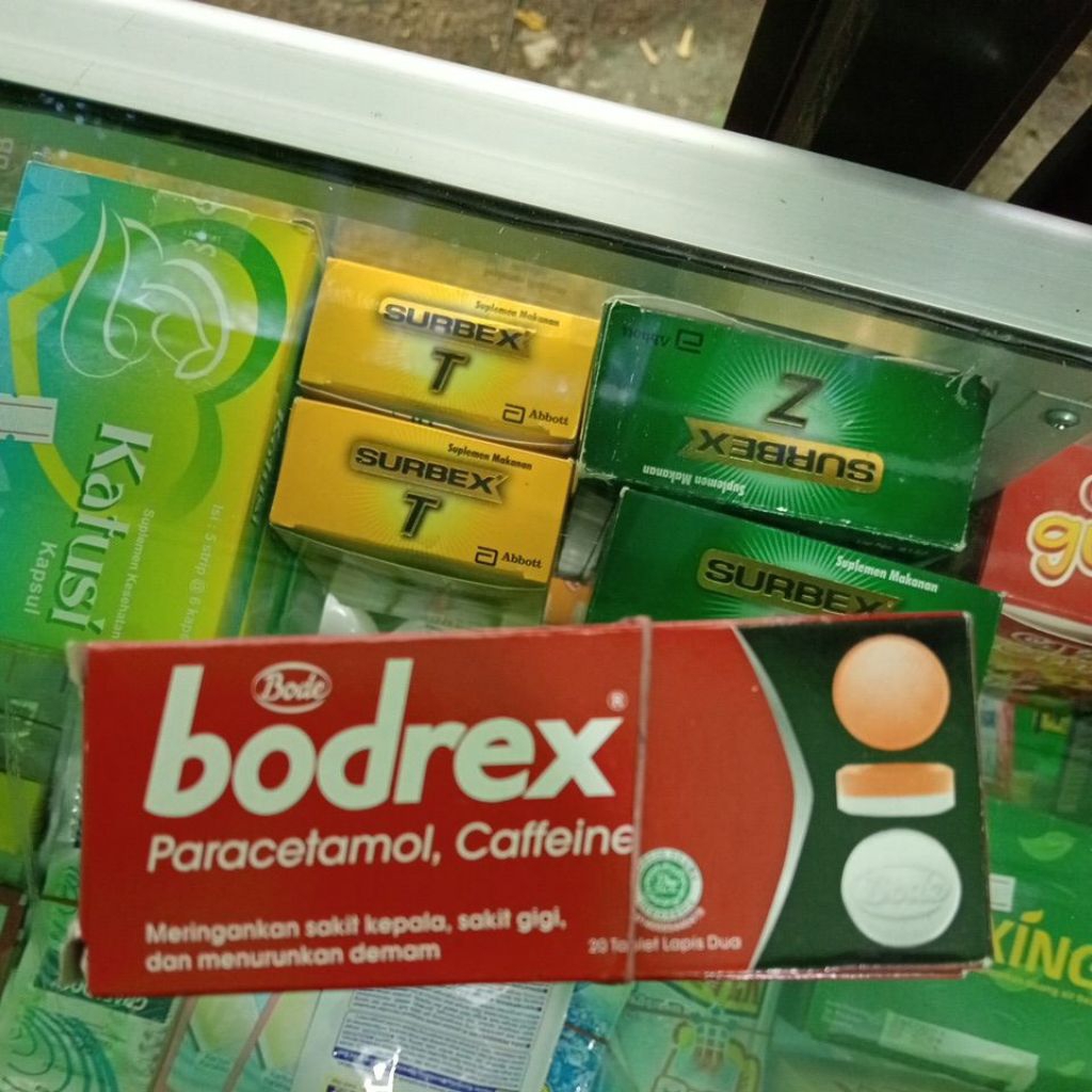 Bodrex Paracetamol, caffeine