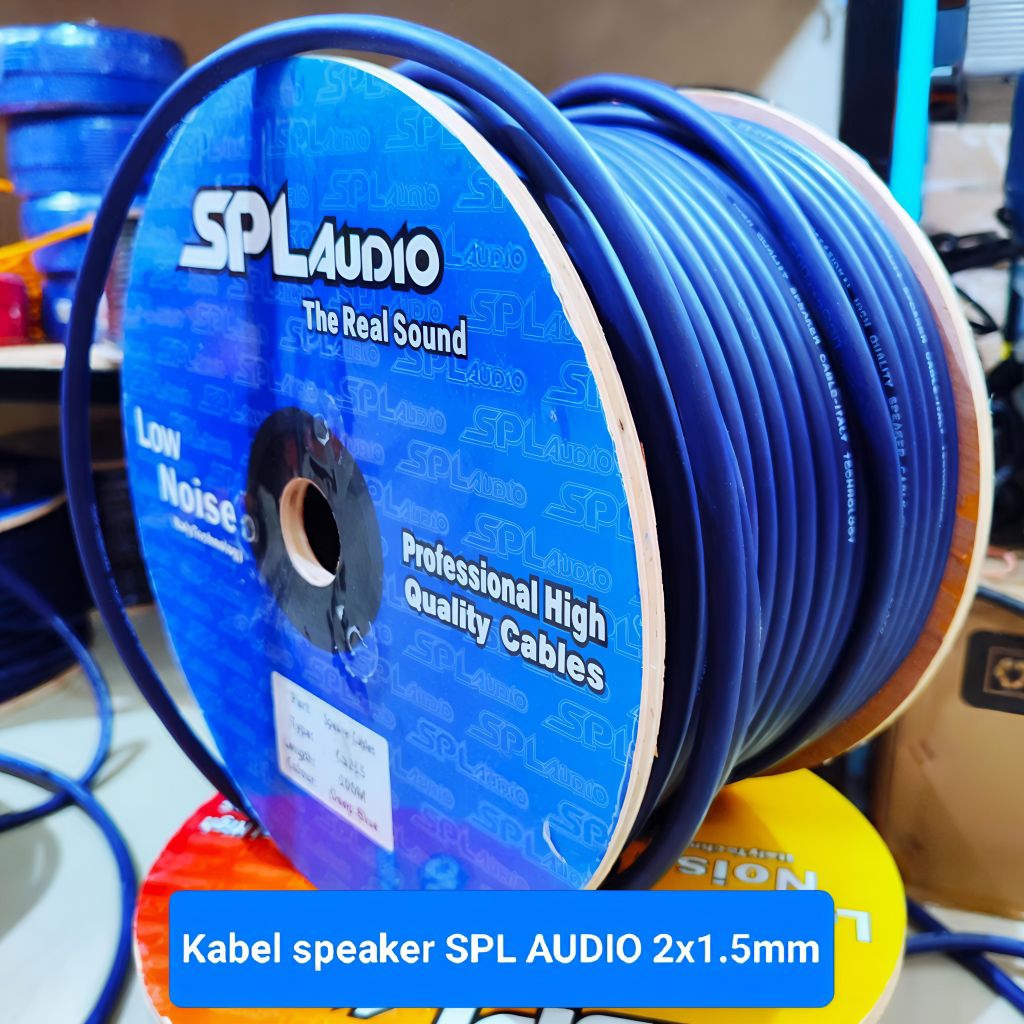 1.meter Kabel speaker SPL AUDIO 2x1,5mm CSA215 cable speaker spiker SPL 2 x 1.5mm