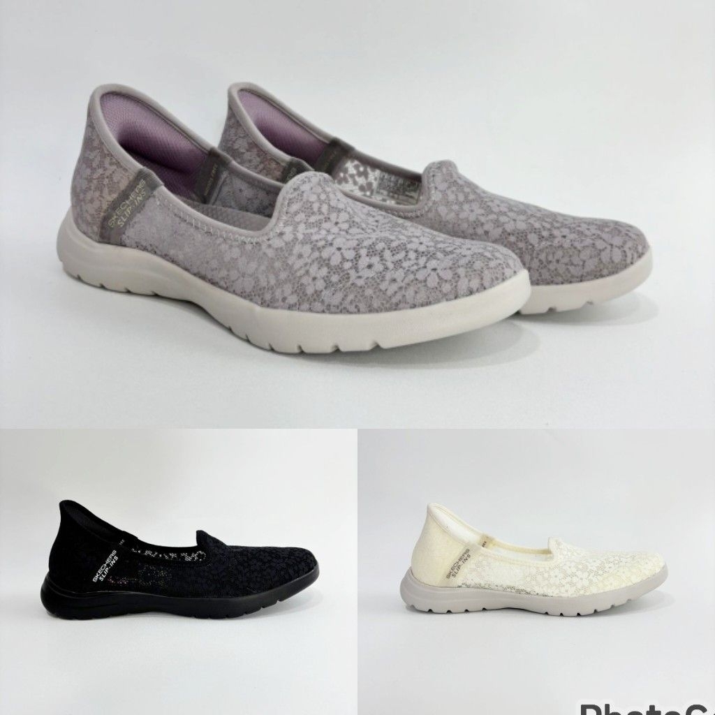 SKECHERS SLIP INS ON THE GO/SEPATU BALET/SEPATU SKECHERS ON THE GO/SLIP ON