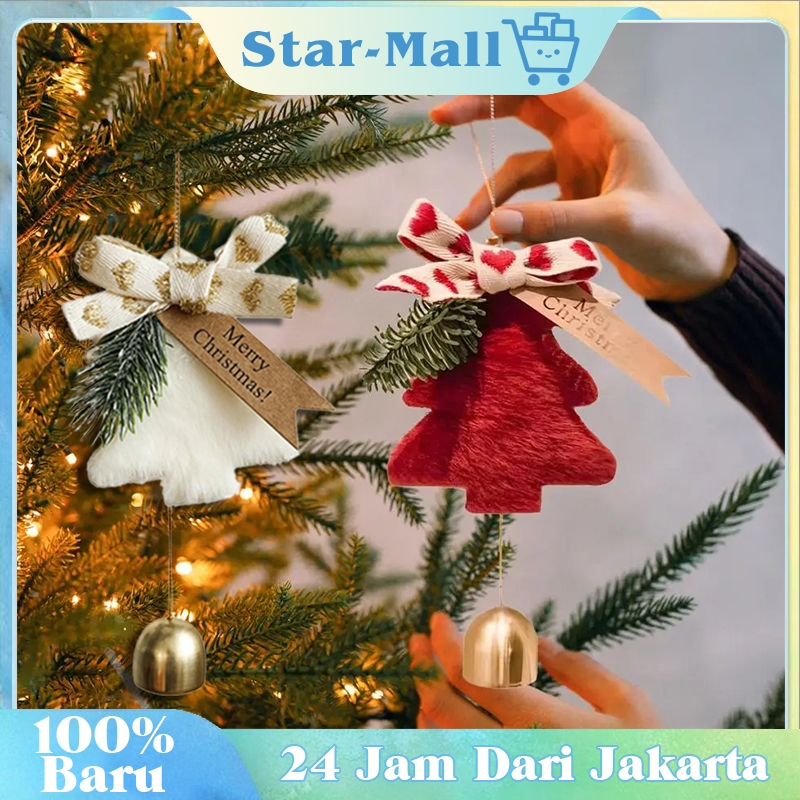 Dekorasi Pohon Natal Bell Natal Gantungan Hiasan Natal Gantungan Pohon Natal Hiasan Natal