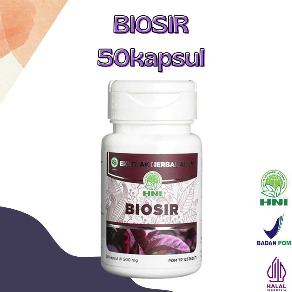 Biosir HNI HPAI untuk wasir atau ambeien 50kpsl