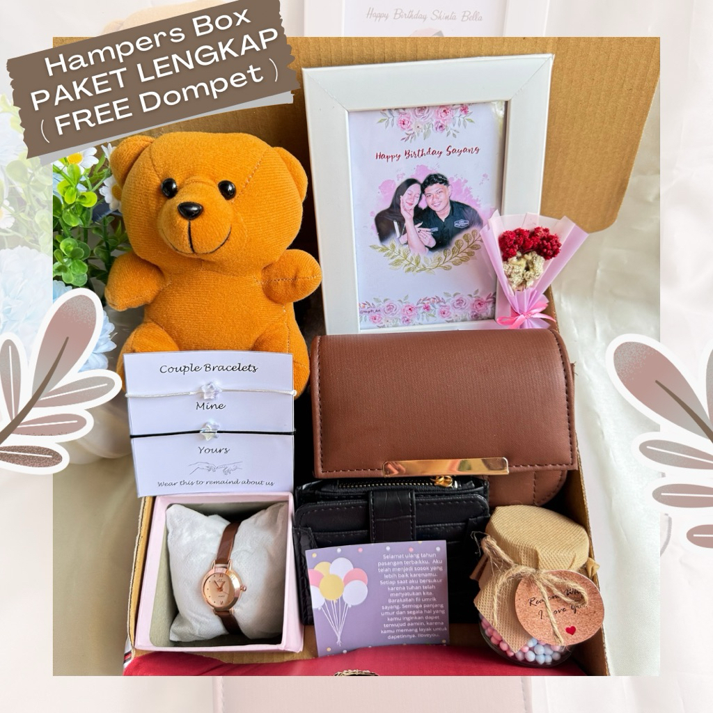 Hampers box ulang tahun hampers box ultah hampers box anniversary kado ulang tahun kado anniversary 