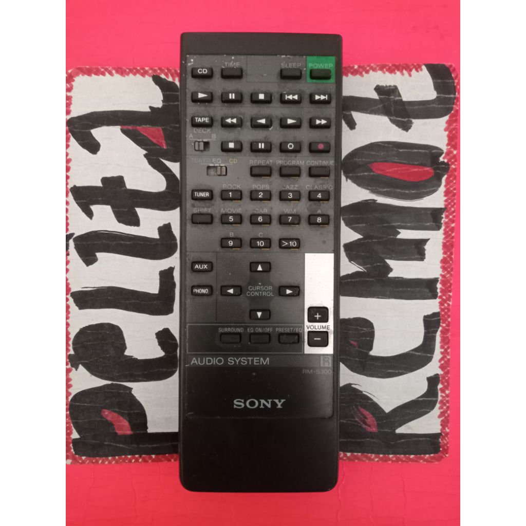 remot Sony compo tape LD original terlengkap