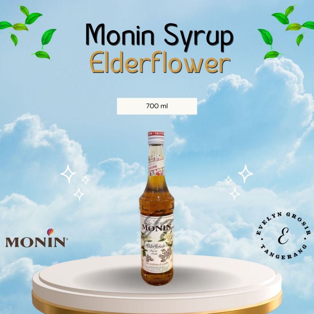 SYRUP MONIN ELDERFLOWER 700 ml SIRUP MONIN