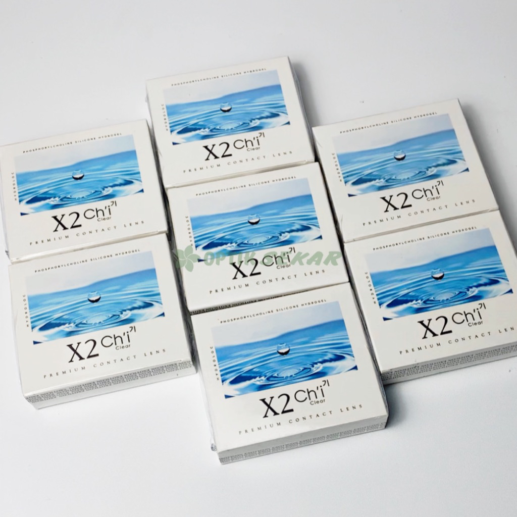 Softlens X2 Chi Clear bening minus softlens minus X2 chi bening