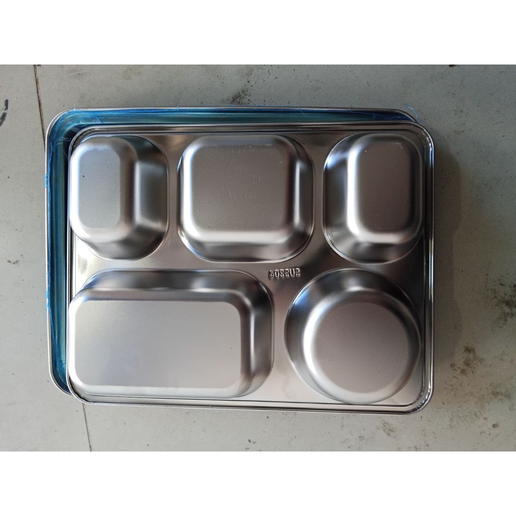 Food Tray Ompreng Standar MBG SUS304