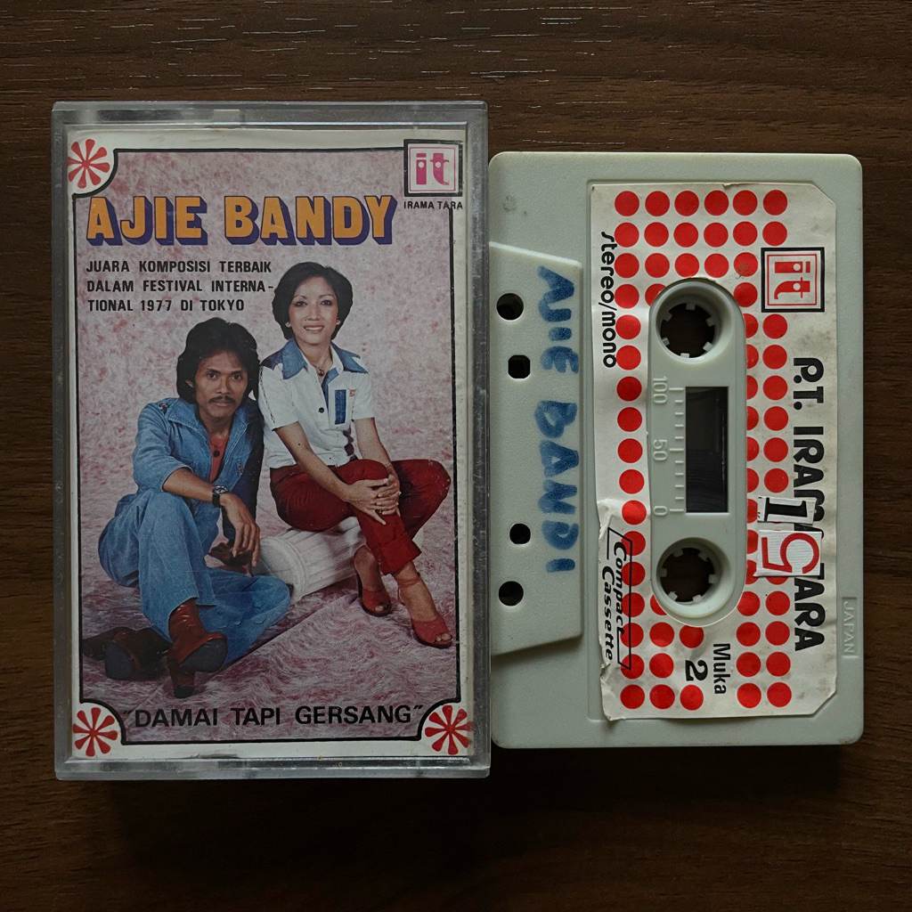 Kaset pita - Ajie Bandy - Damai Tapi Gersang