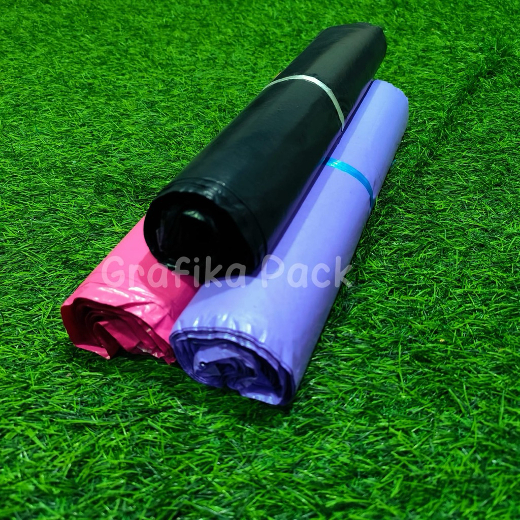 Polymailer 40x60 Hitam dan Polymailer Warna/ plastik packing