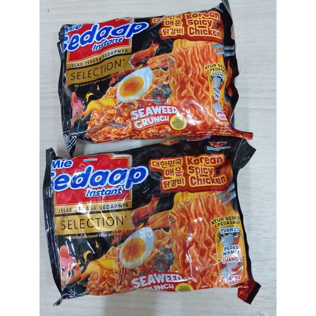MIE SEEDAP KOREAN SPICY CHICKEN / MIE SEDAP SELECTION KOREAN SPICY CHICKEN 1PCS