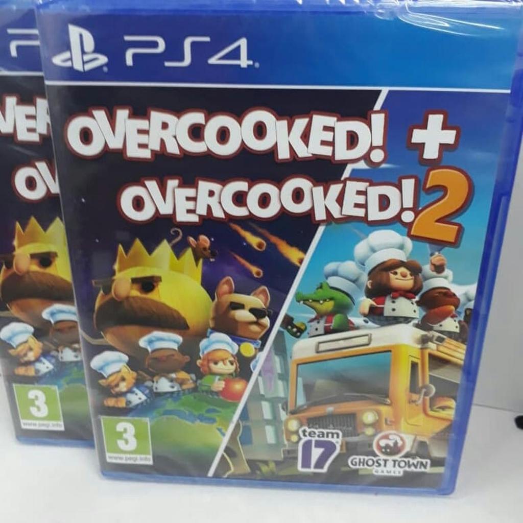 PS4 Overcooked + Overcooked 2
