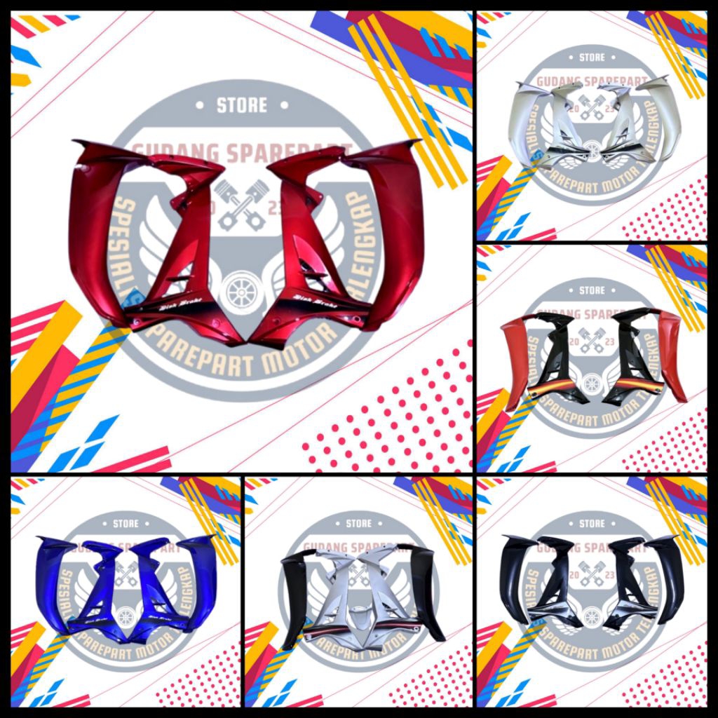 Yamaha vega r new 2006-2009, Sayap vega r new, legshil sayap vega r new, cover bodi vega r new