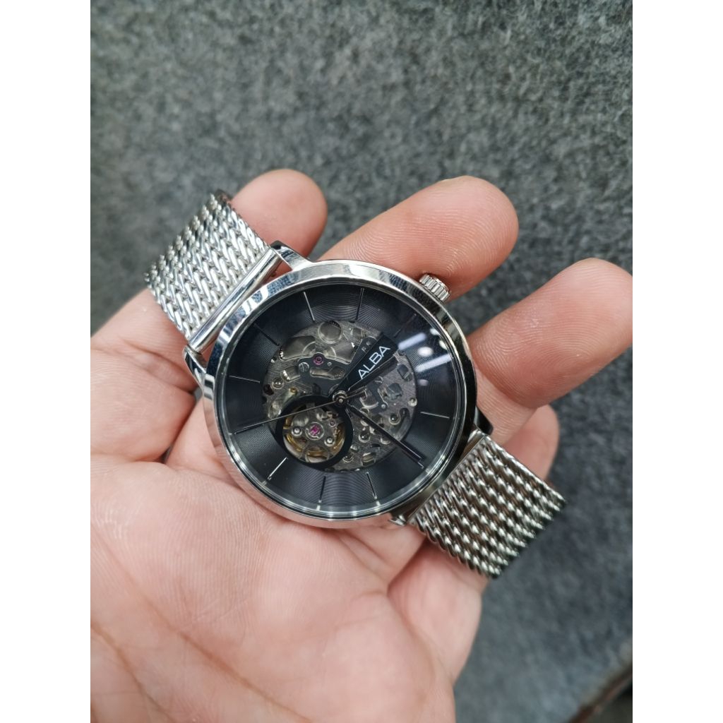 Alba A8A001#A8A001#A8A001X1#Alba A8A001X1#Jam tangan pria Alba A8A001#Man watch Alba A8A001X1#Jam ta