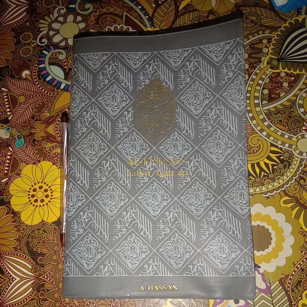 BUKU AL-FURQAN,TAFSIR QUR'AN.(EDISI BAHASA INDONESIA MUTAKHIR)