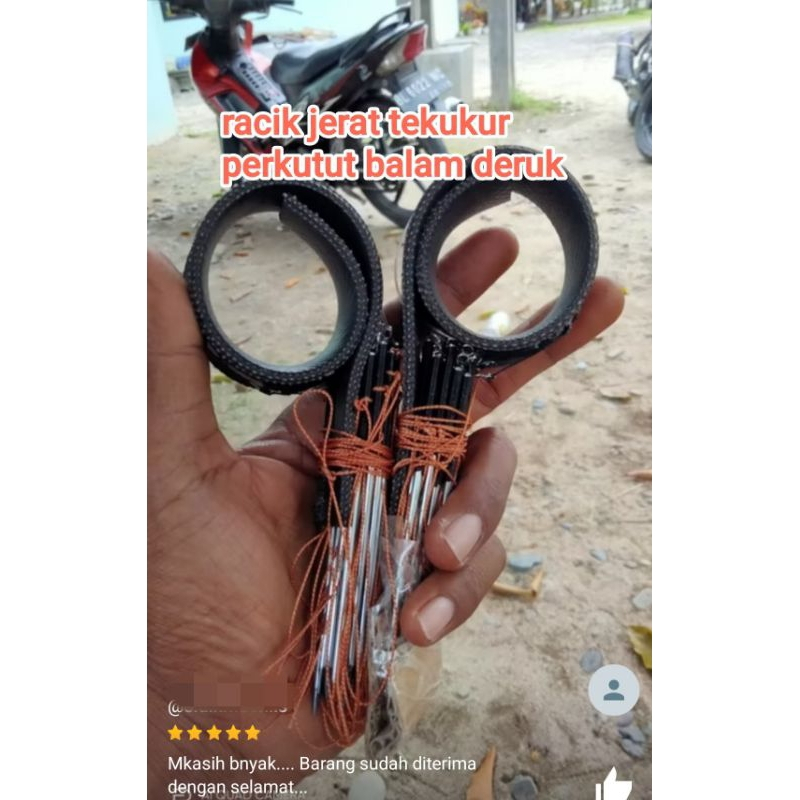 RACIK BURUNG TEKUKUR TALI JERAT DERKUKU 21 TIANG PERANGKAP MANUK DERUK PUTER PERKUTUT BALAM - RACIK 