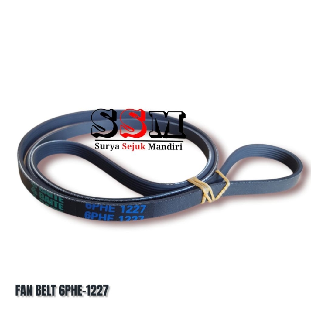 Karet Fan Belt Pengering Mesin Cuci 6PHE1227