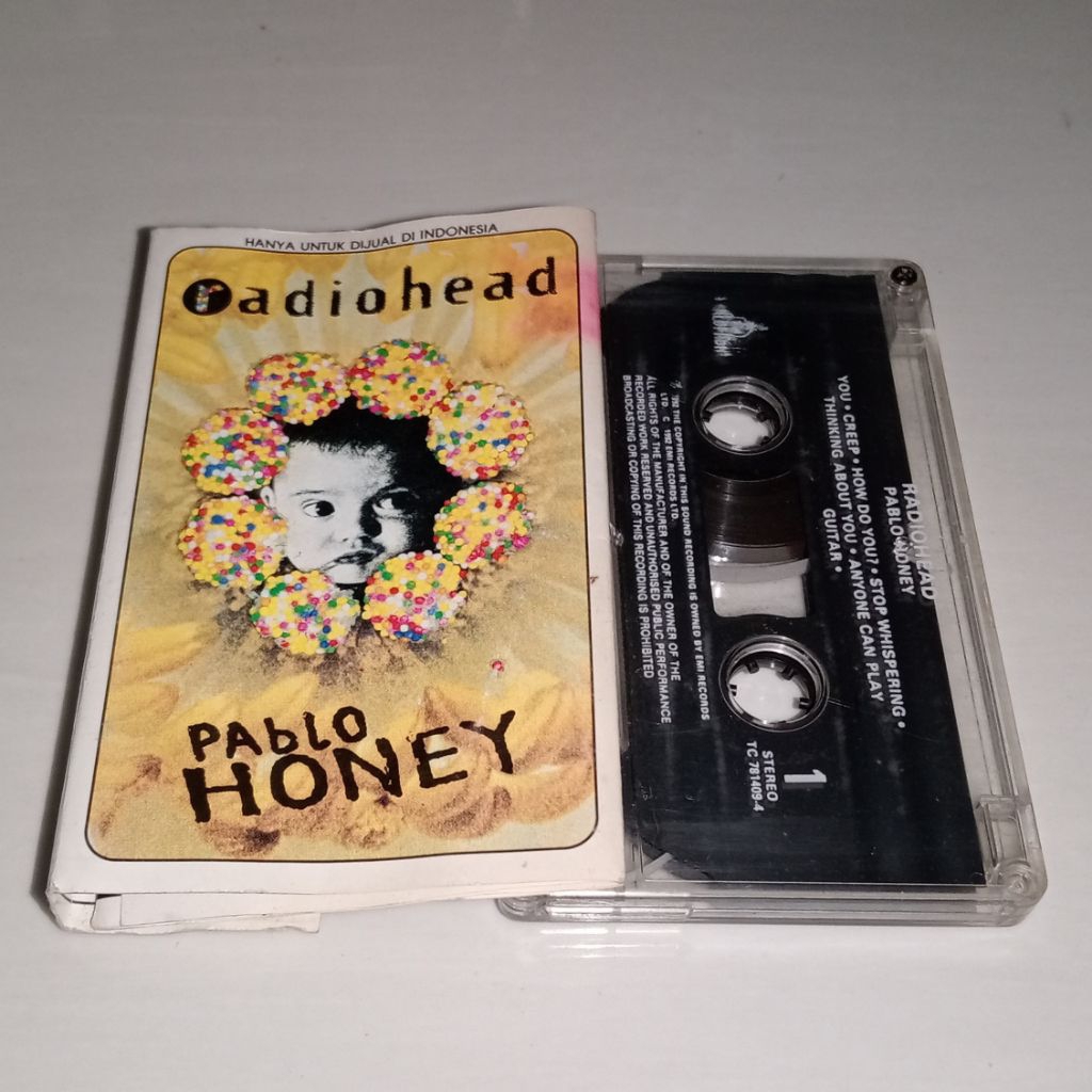 Kaset Radiohead - Pablo Honey