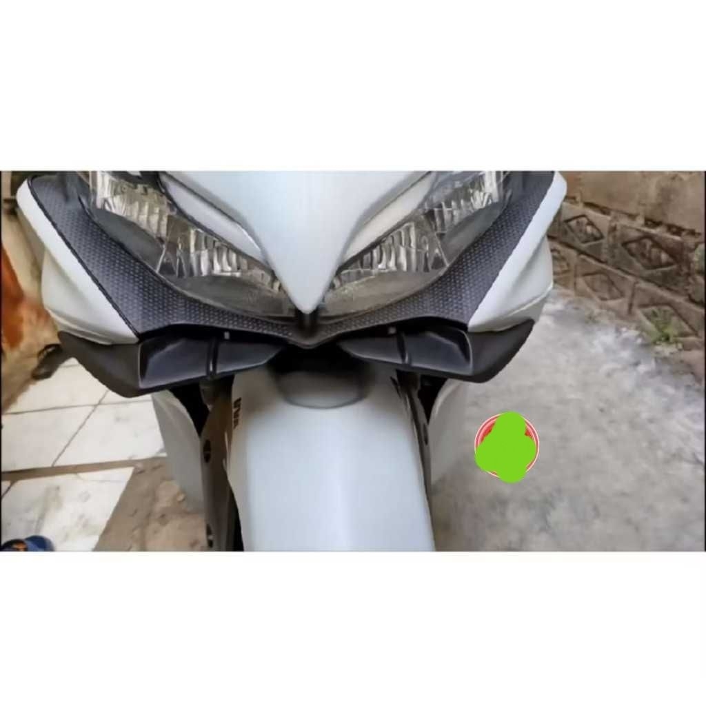 WINGLET YAMAHA AEROX NEW 2021 2022 BAHAN FIBERGLASS
