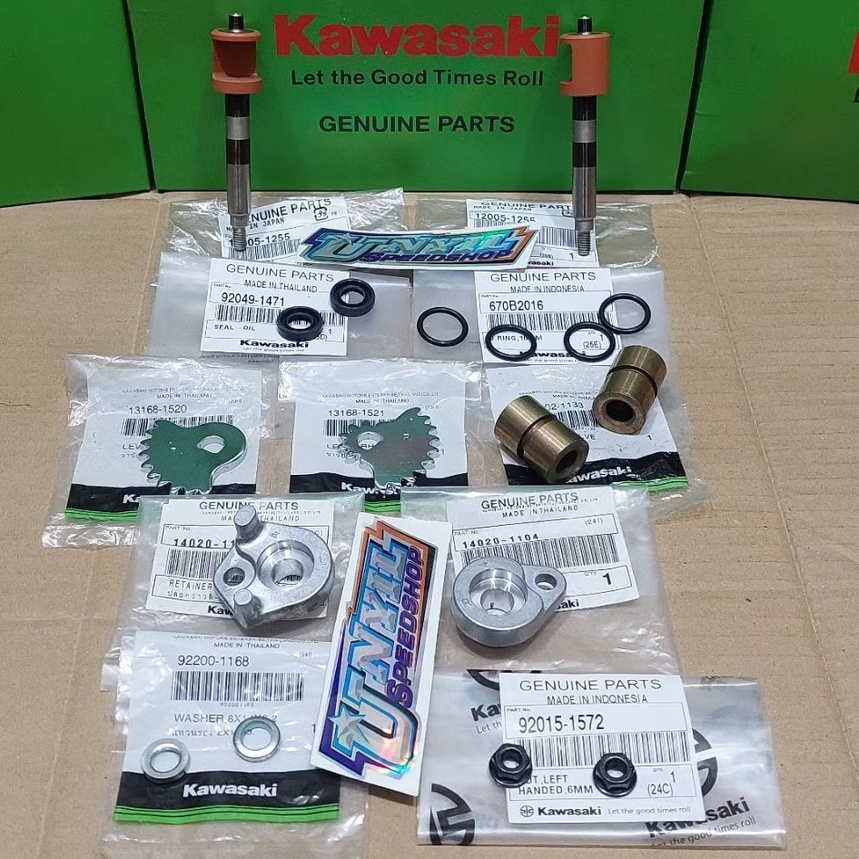 MEKANISME KIP SUPER KIPS KOMPONEN VALVE MEKANISME SUPER KIPS FULLSET NINJA R RR SS ORIGINAL KAWASAKI