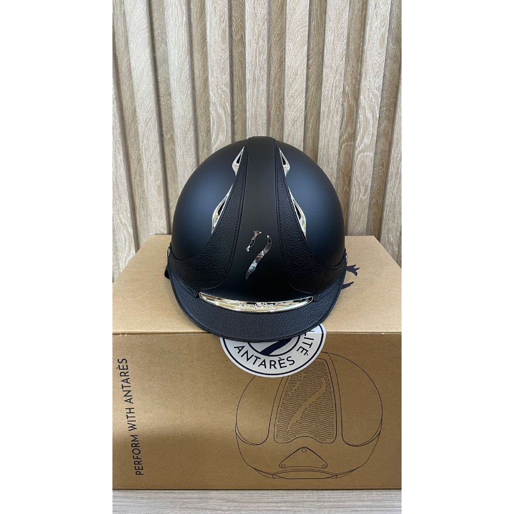 Helm Berkuda Antares Galaxy Helmet Black Equestrian