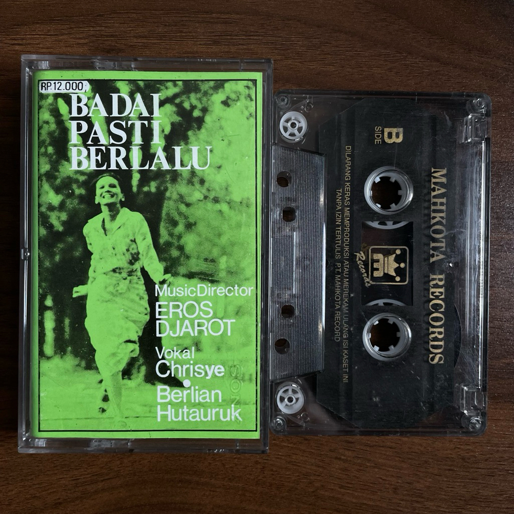 Kaset pita - Chrisye - Badai Pasti Berlalu
