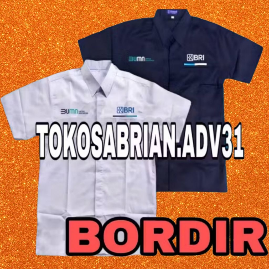 KEMEJA BANK BRI KEMEJA  BUMN BRI KEMEJA BANK BRI