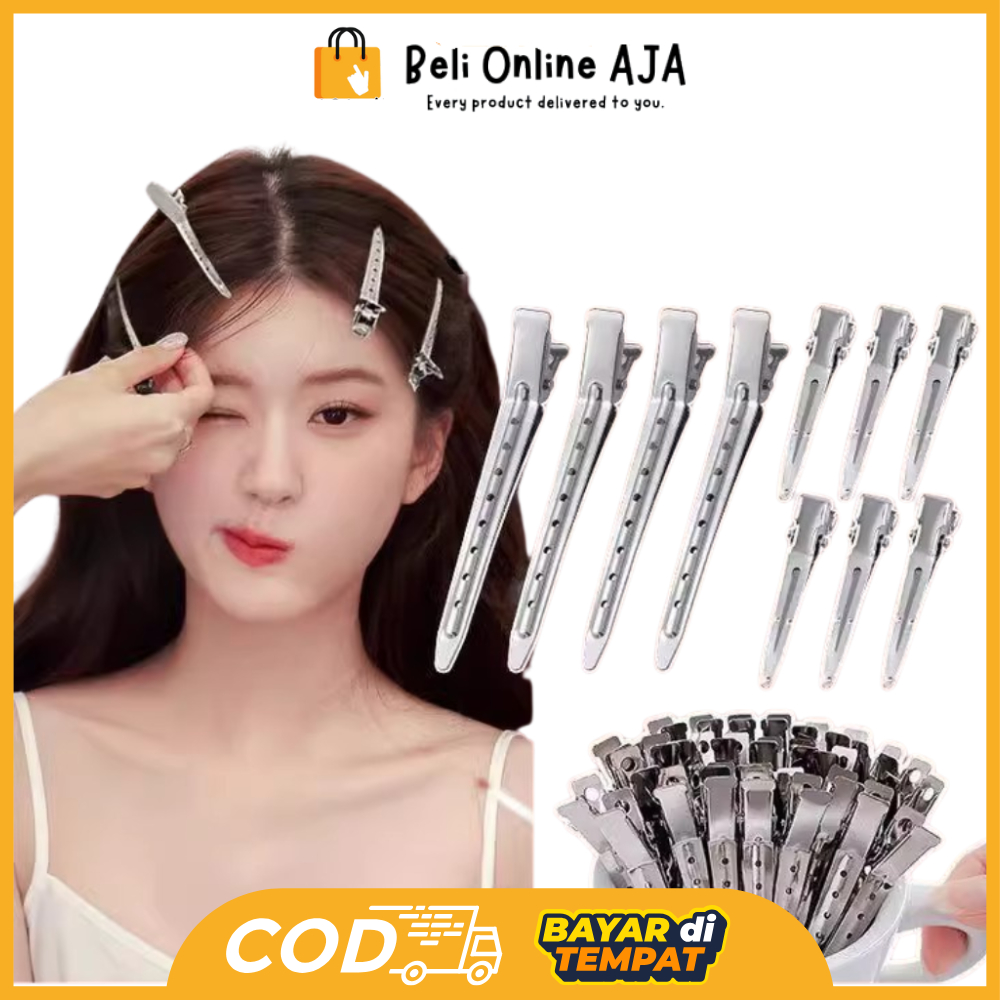 BOA Jepitan Rambut Bebek Kep Salon Besi Stainless Y3788