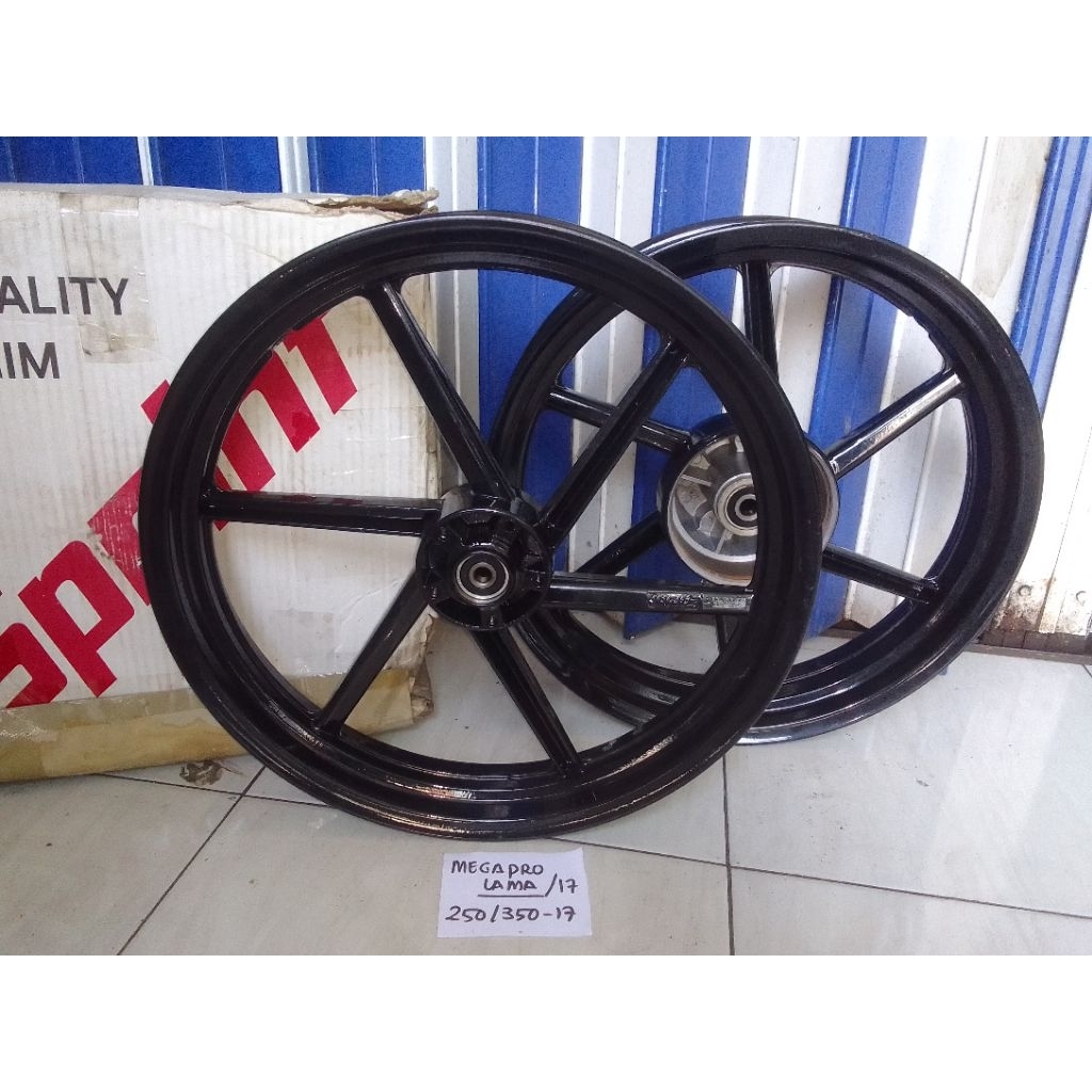 velg bintang velg balok Megapro lama